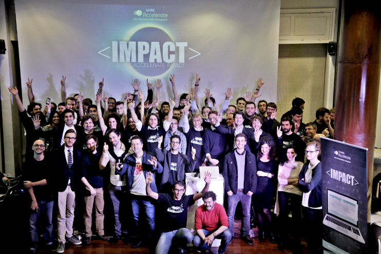 The winning start-ups selected in a previous IMPACT Open Call