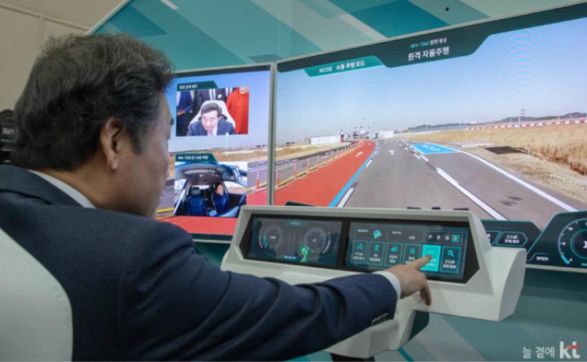 The Korea Telecom´s 5G Remote Cockpit system