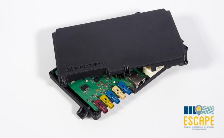 ESCAPE has designed and prototyped the ESCAPE GNSS Engine (EGE), a unique positioning module intended to enable autonomous or semi-autonomous driving functions.