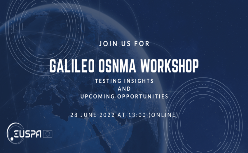 To contribute to the detection of certain types of data-level GNSS attacks, EUSPA and the European Commission are currently testing the Galileo Open Service – Navigation Message Authentication (OSNMA)