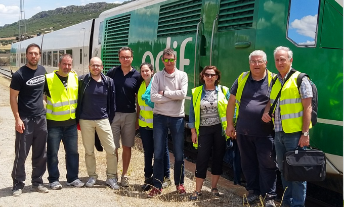 EGNSS and ERTMS: testing team