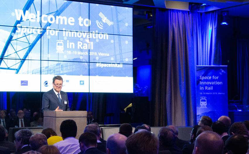 Space for Innovation in Rail highlighted the important role of satellite-based positioning technology for the future of the rail sector.