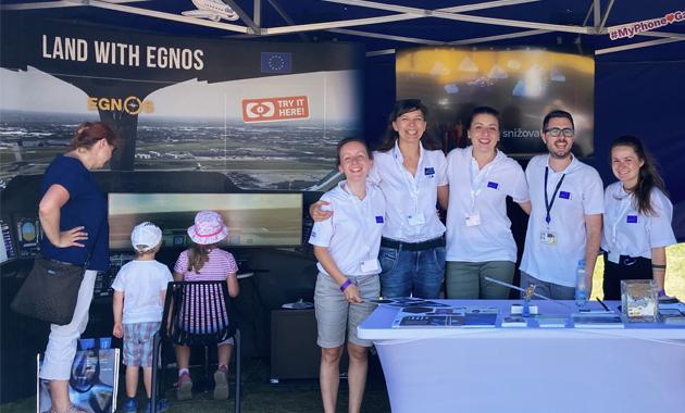 Thanks for flying with the GSA crew to Prague's EGNOS-enabled airport! We hope to see you soon again!
