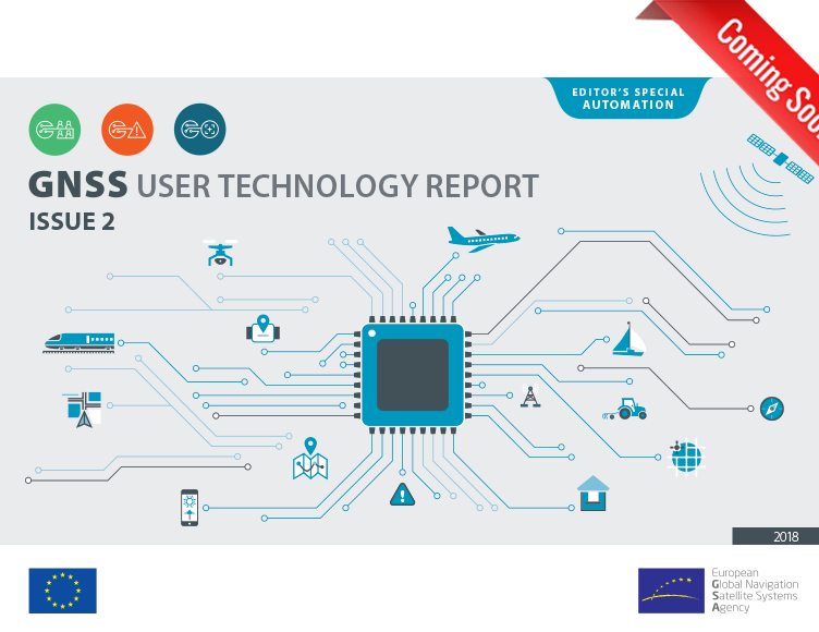Although the GSA GNSS User Technology Report won’t be officially launched until ION GNSS+, you can already reserve your free copy today. 