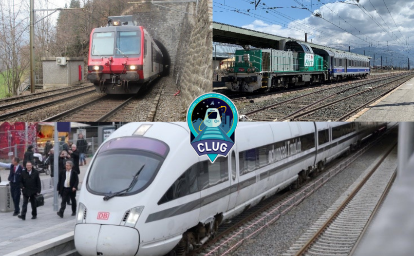 Three test trains, one per Rail Operator (SNCF, DBN Netz and SBB/Siemens), are used to collect real data. 