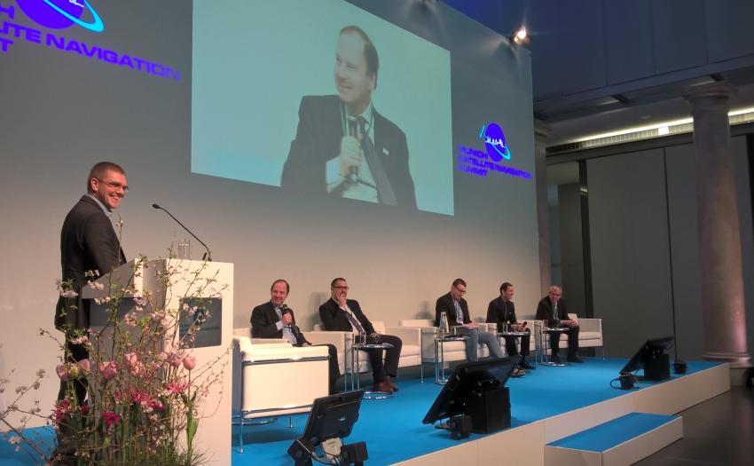 GSA Head of Market Development Gian Gherardo Calini spoke about Galileo’s contribution to autonomous driving