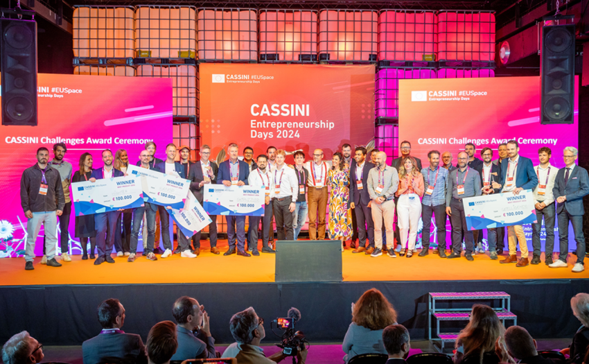 Cover image of CASSINI Entrepreneurship Days gallery showcasing the winners