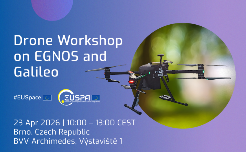 Drone Workshop on EGNOS and Galileo