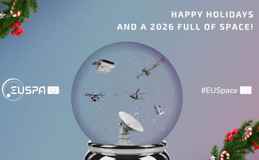 EUSPA Happy Holidays 2026