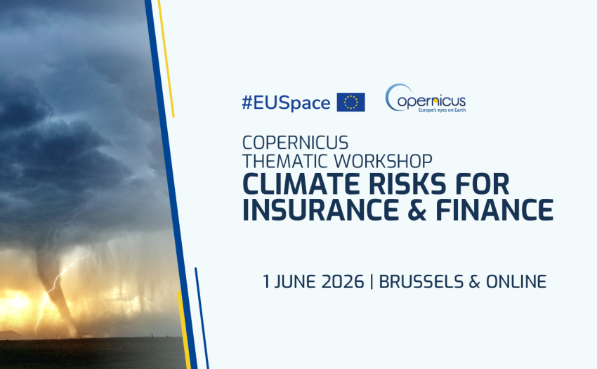 Copernicus Thematic Workshop on Climate Risks for Insurance and Finance