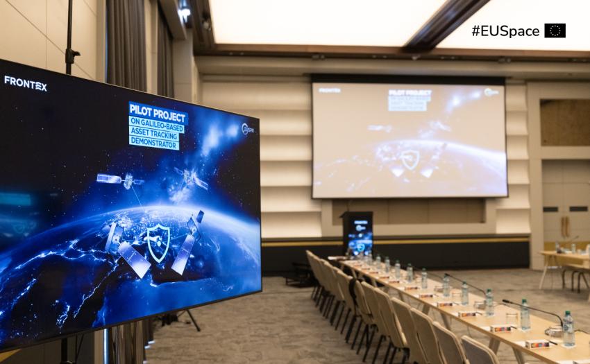 On 25 November, Frontex and EUSPA organised the Innovation Cells Meeting of the Galileo-enabled Asset Tracking Demonstrator Pilot Project in Bucharest, Romania.