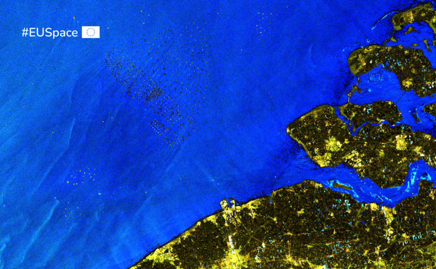 Copernicus Sentinel 1 image