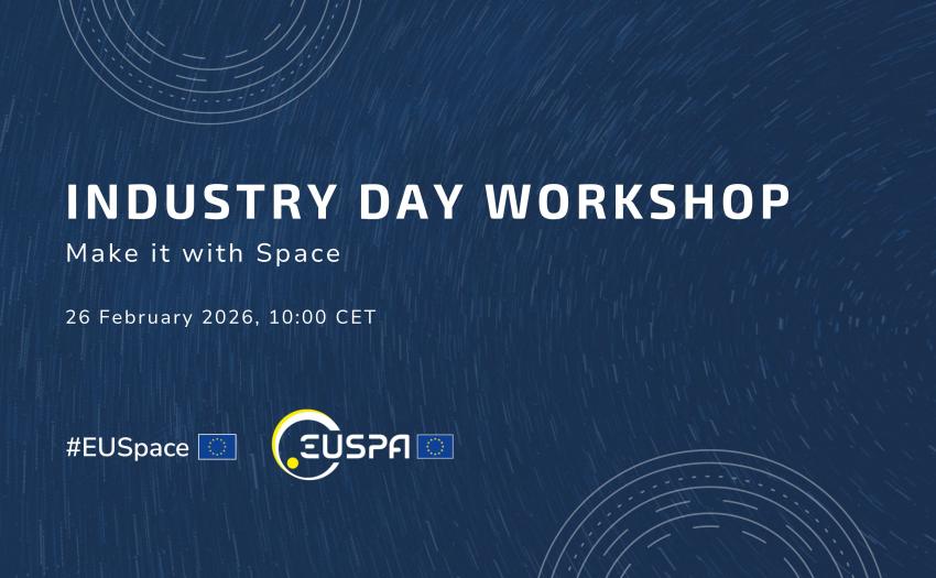 Make it with Space - Industry day workshop