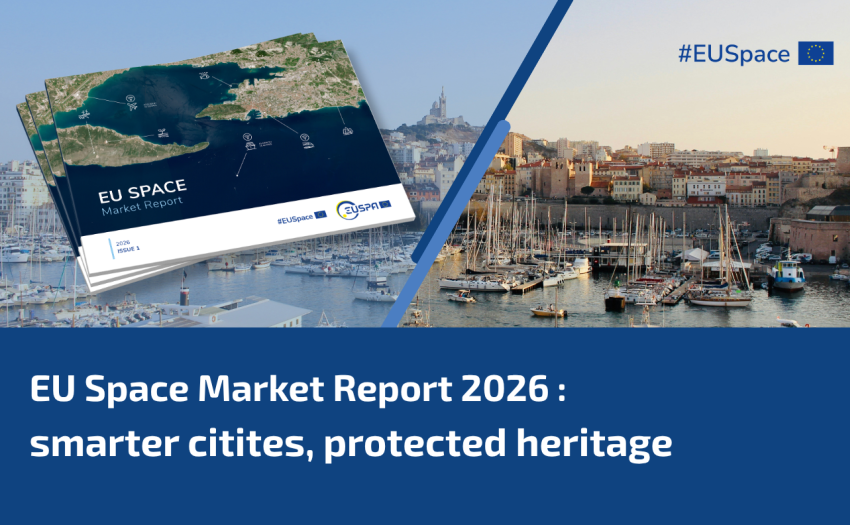 EU Space Market Report 2026: smarter cities, protected heritage news item