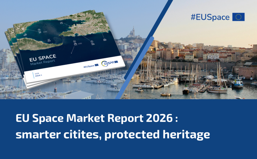 EU Space Market Report 2026: smarter cities, protected heritage news item