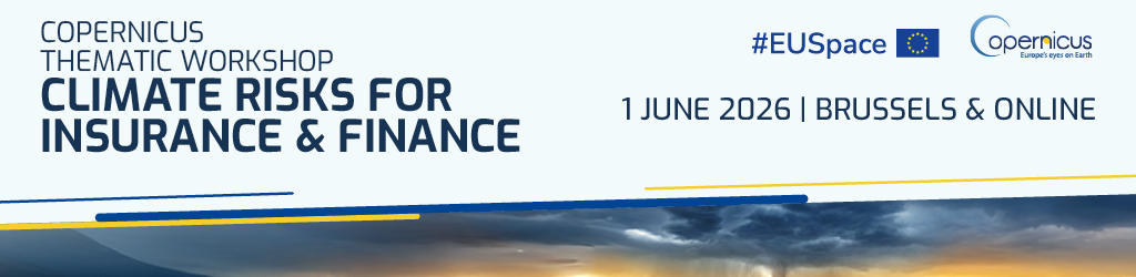 Copernicus WS ON Climate Risks for Insurance and Finance